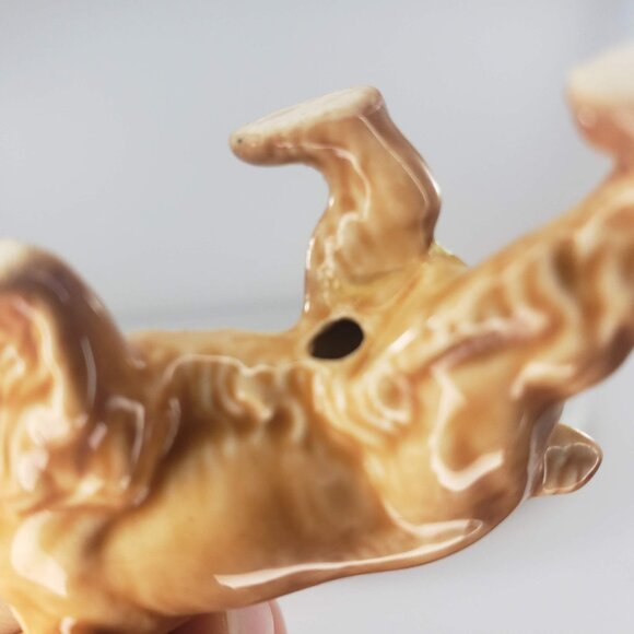 Hagen Renaker Cocker Spaniel Dog Figurine Missing Newspaper Figurine *Repaired* - Picture 10 of 10